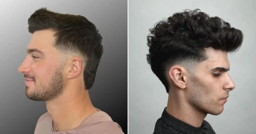 Taper Fade Mullet Haircut