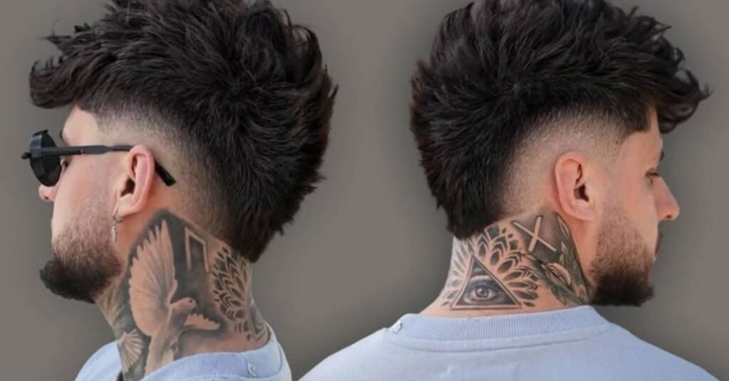 Taper Fade Mullet Haircut
