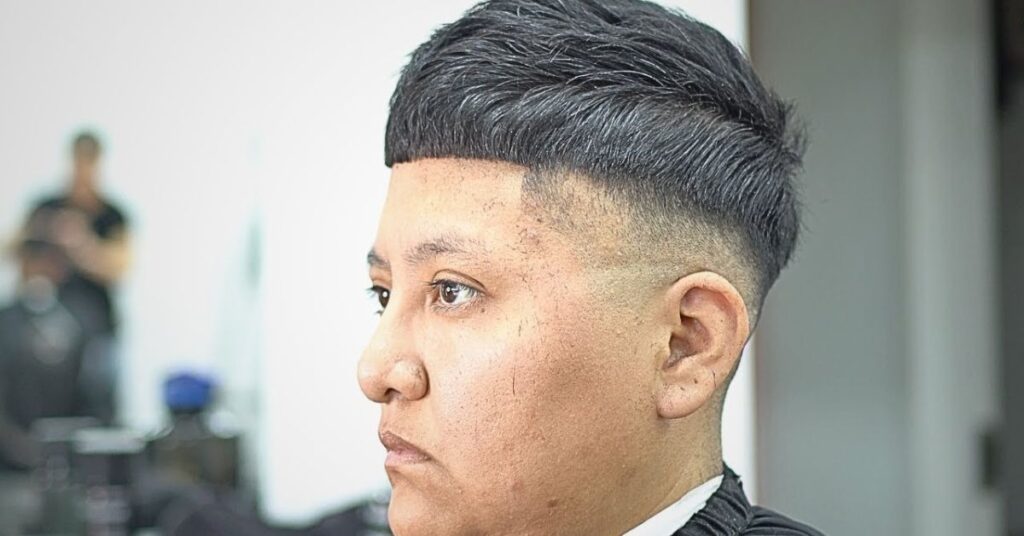 Textured haircut